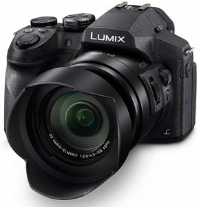 Panasonic Lumix FZ300 Long Zoom Digital Camera Features 12.1 Megapixel, 1/2.3-Inch Sensor, 4K Video, WiFi, Splash & Dustproof Camera Body, Leica DC 24X F2.8 Zoom Lens - DMC-FZ300K - (Black) USA